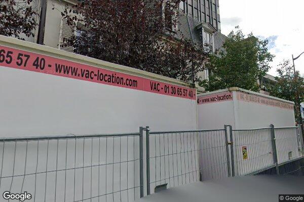 Vue Google Street View du 6 Rue Ybry
