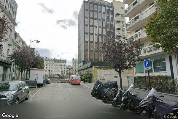 Vue Google Street View du 7 Rue Ybry