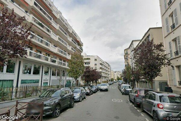 Vue Google Street View du 9 Rue Ybry