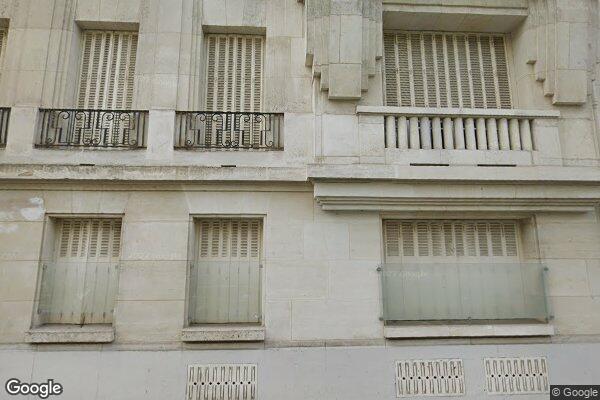 Vue Google Street View du 2 Sq du Capitaine Claude Barres