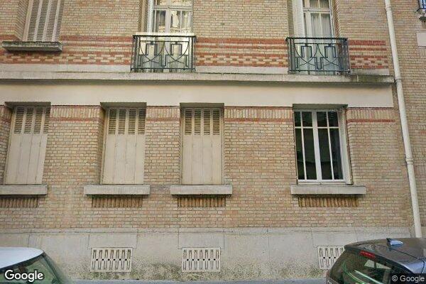 Vue Google Street View du 3 Sq du Capitaine Claude Barres