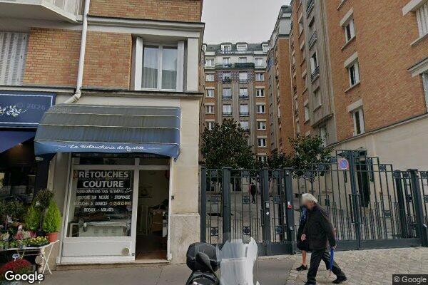 Vue Google Street View du 5 Square Neuilly Chateau