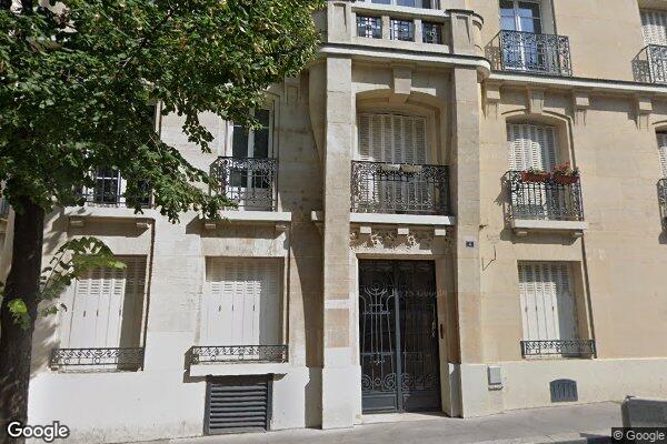 Vue Google Street View du 3 Villa Blaise Pascal