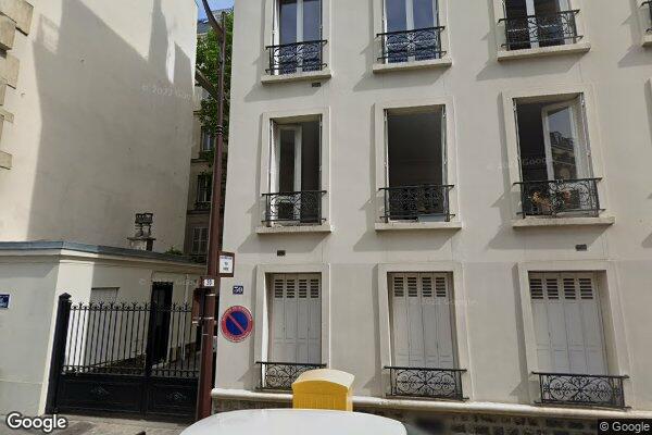 Vue Google Street View du 4 Villa Blanche