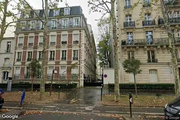 Vue Google Street View du 8 Villa Blanche