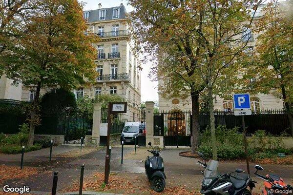 Vue Google Street View du 1BIS Villa de l'Acacia