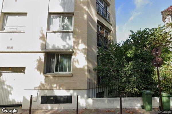 Vue Google Street View du 1 Villa des Peupliers