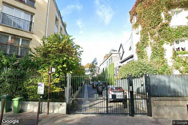 Vue Google Street View du 2 Villa des Peupliers