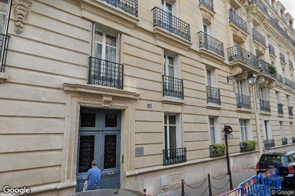 Vue Google Street View du 10 Villa Emile Bergerat