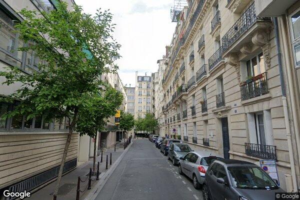 Vue Google Street View du 3BIS Villa Emile Bergerat