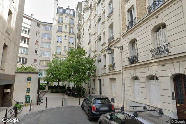Vue Google Street View du 7 Villa Emile Bergerat
