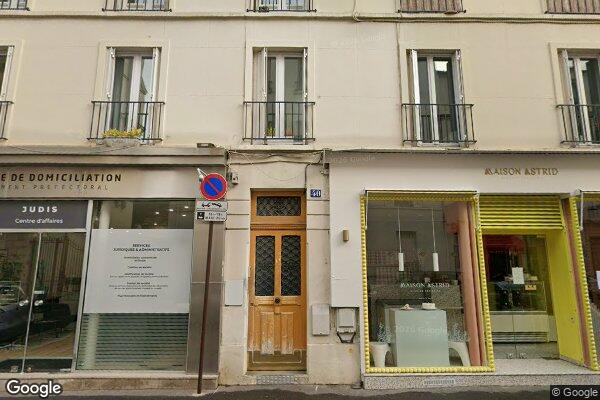 Vue Google Street View du 12 Villa Méquillet