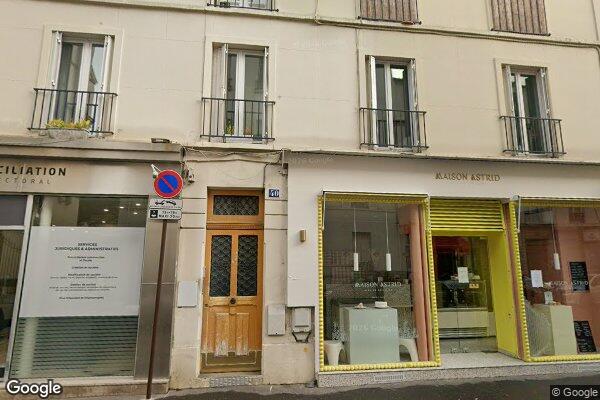 Vue Google Street View du 19 Villa Méquillet