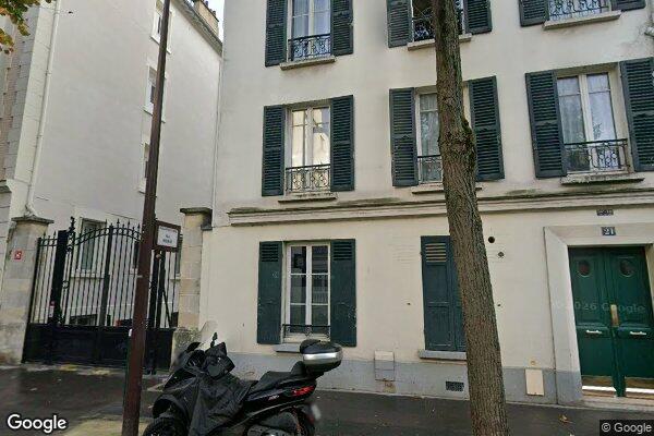 Vue Google Street View du 2 Villa Méquillet
