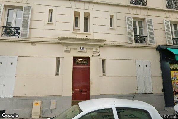 Vue Google Street View du 7 Villa Méquillet