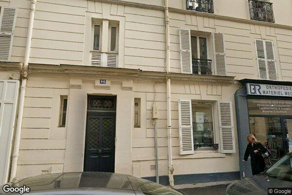 Vue Google Street View du 8 Villa Méquillet