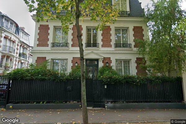 Vue Google Street View du 10 Villa Pasteur