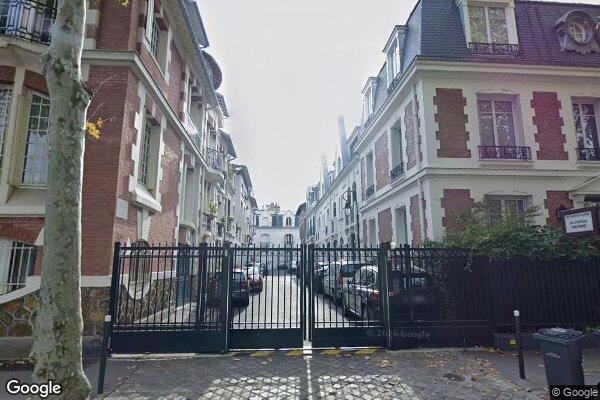 Vue Google Street View du 6 Villa Pasteur