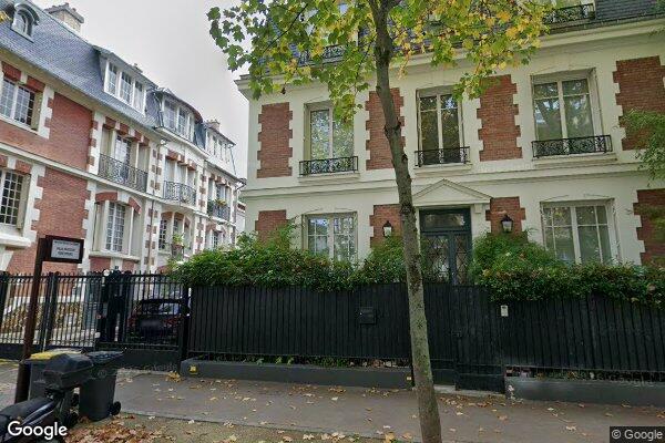 Vue Google Street View du 9 Villa Pasteur