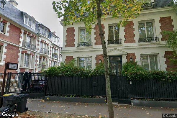 Vue Google Street View du 9BIS Villa Pasteur